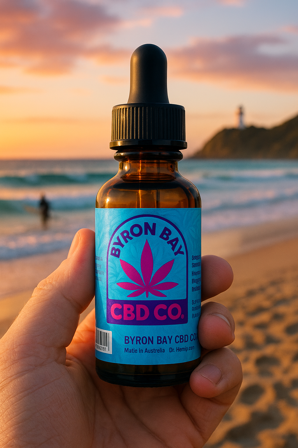 Byron Bay CBD Oil 3000mg – Broad Spectrum | 30ml Dropper Bottle