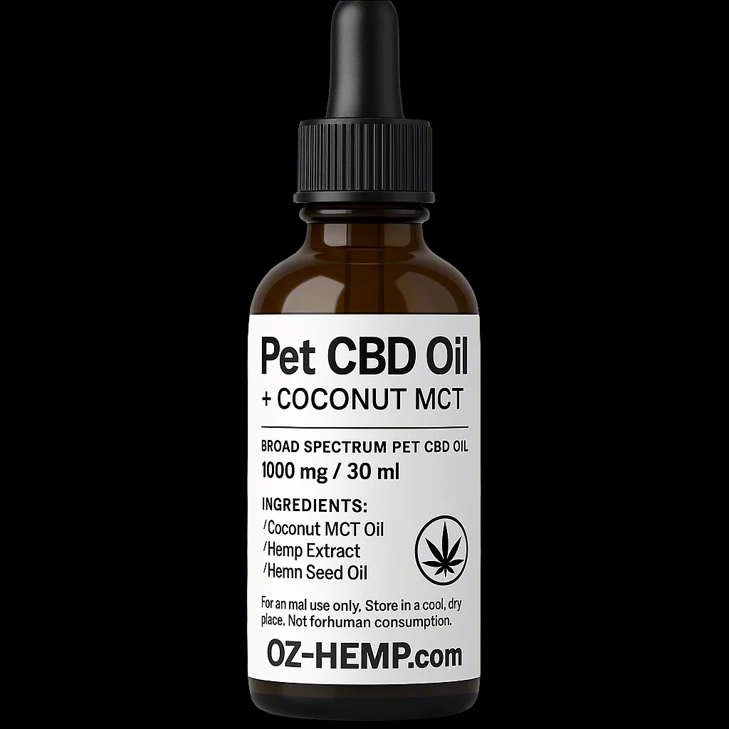 Pet CBD Broad Spectrum 30ml 1000mg