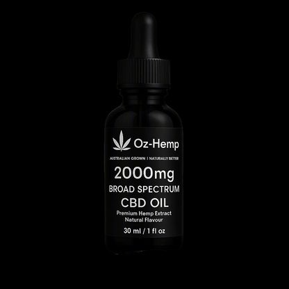 Oz-Hemp Broad Spectrum CBD oil 2000mg 30ml