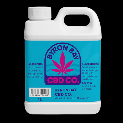 Byron Bay CBD Co. – 1 Litre Full Spectrum CBD Oil (Wholesale)