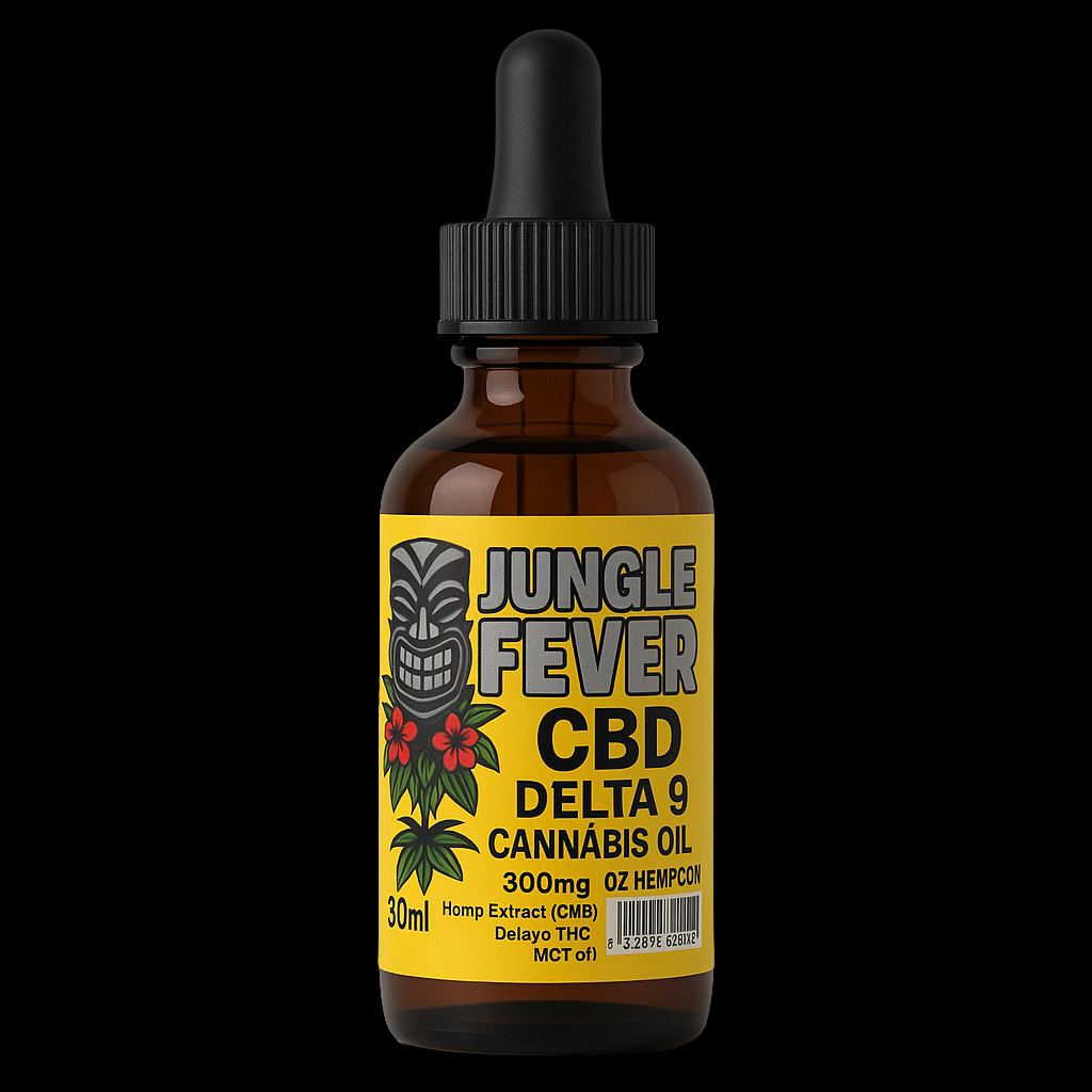 Jungle Fever CBD + Delta 9 Cannabis Oil – 3000mg (30ml)