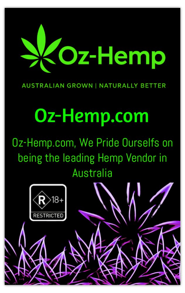 Oz-Hemp - Lemon Mango Hemp flower 7g - BACK IN STOCK NOVEMBER 25