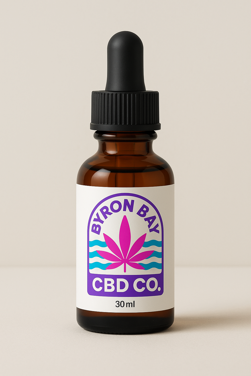 Byron Bay CBD Oil 3000mg – Broad Spectrum | 30ml Dropper Bottle