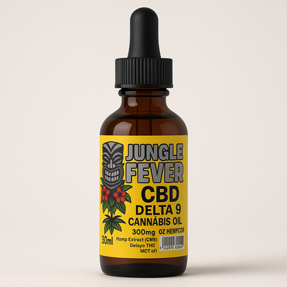Jungle Fever CBD + Delta 9 Cannabis Oil – 3000mg (30ml)